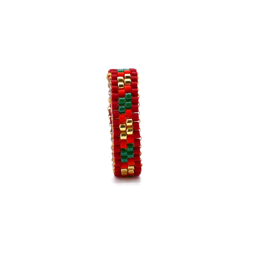 Naronna handmade woven Andy Bracelet with colourful pattern