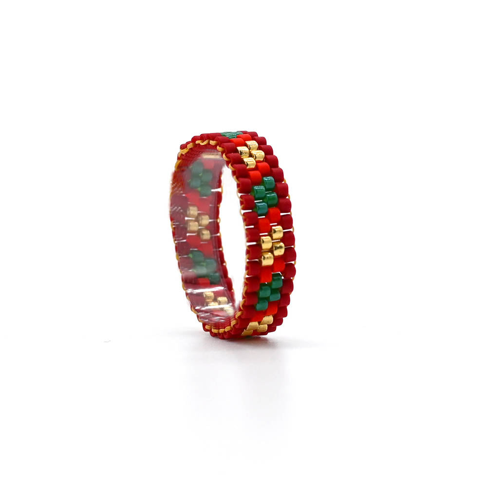 Naronna handmade woven Andy Bracelet with colourful pattern