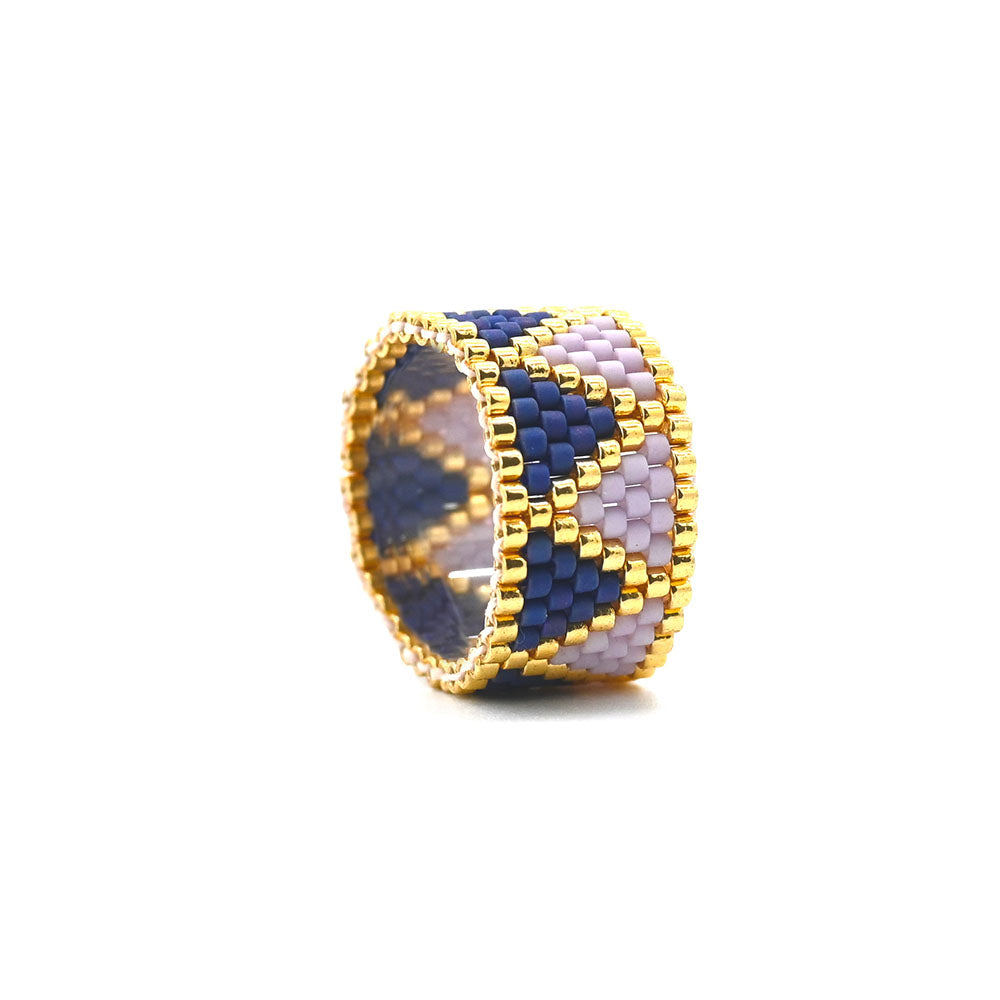 Naronna handmade woven Nia Bracelet with colourful pattern