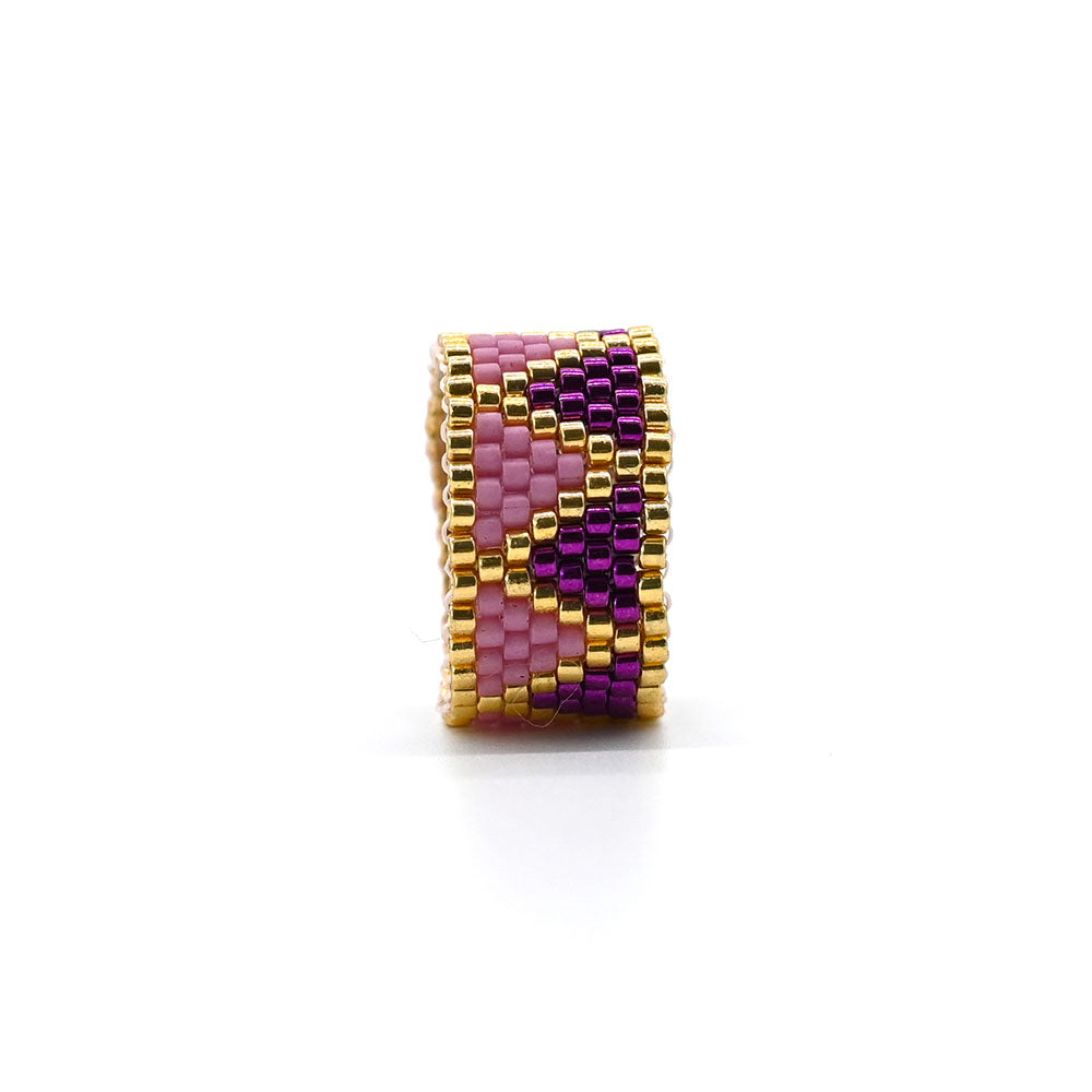 Naronna handmade woven Skye Bracelet with colourful pattern